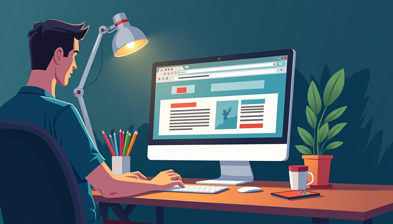 Diagramă cu etapele de creare website prezentare de succes